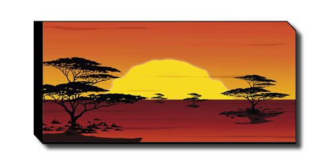 African sunset