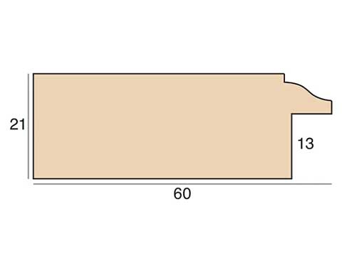 Contoured profile